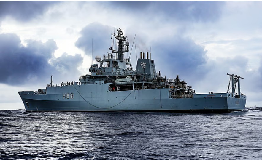 এই জরিপ জাহাজটি কেনা হচ্ছে নৌবাহিনীর জন্যছবি: ঢাকায় যুক্তরাজ্যের হাইকমিশনের ফেসবুক পেজ