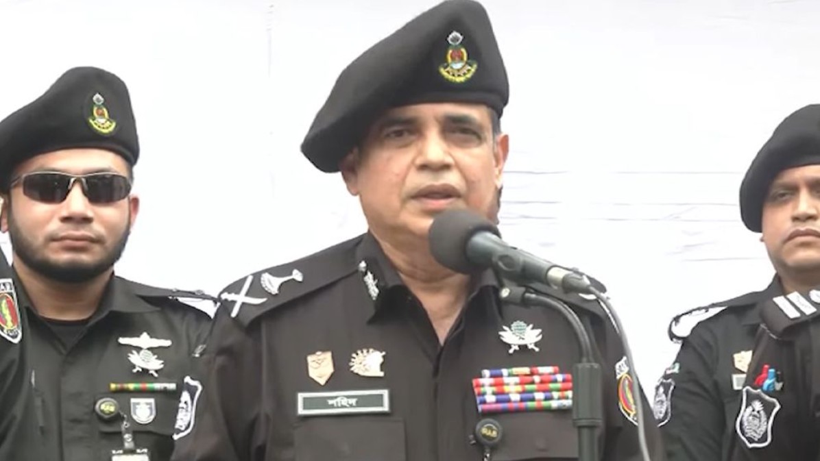 র‍্যাব মহাপরিচালক একেএম শহিদুর রহমান।