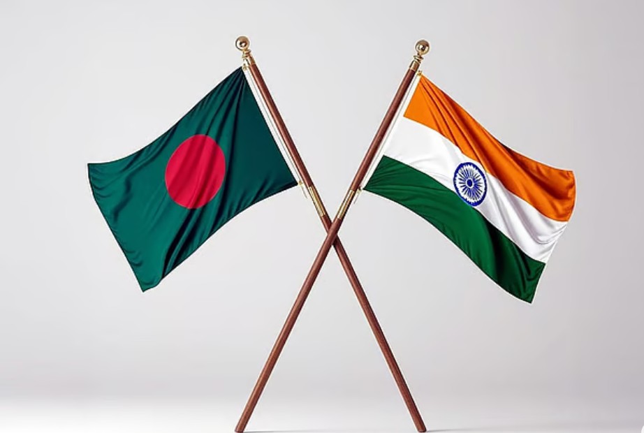 বাংলাদেশ ও ভারতের পতাকা
