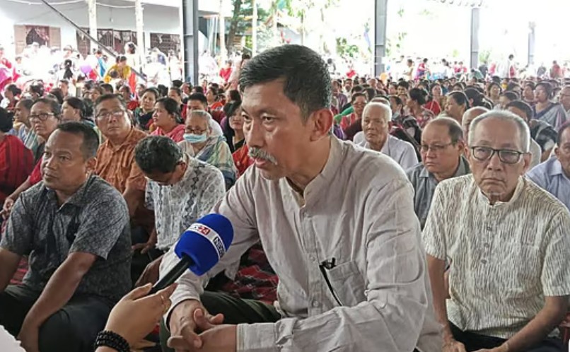 রাঙামাটি সংসদীয় আসনে বিজয়ী দীপেন দেওয়ান