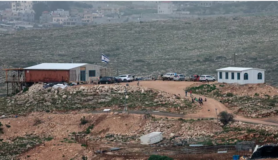 ইসরায়েলের দখলকৃত পশ্চিম তীরে রামাল্লাহর কাছে শুকবা শহরের কাছে নতুন বসতি স্থাপন। ৯ ফেব্রুয়ারি, ২০২৬ছবি: রয়টার্স